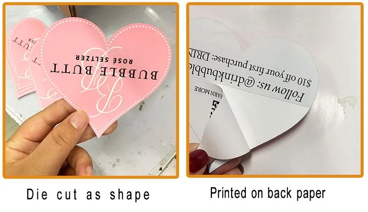 Die Cut Vinyl Sticker Printing