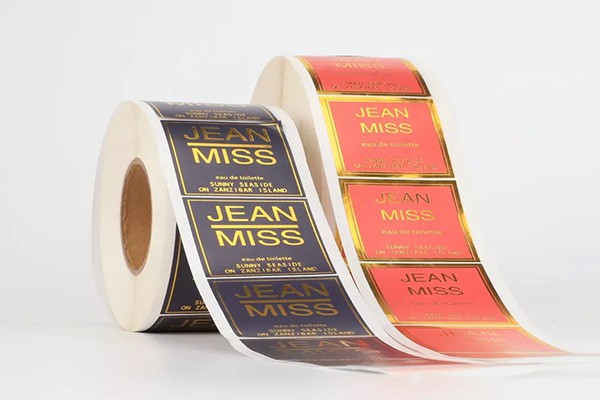 Hot Stamping Gold Foil Stickers