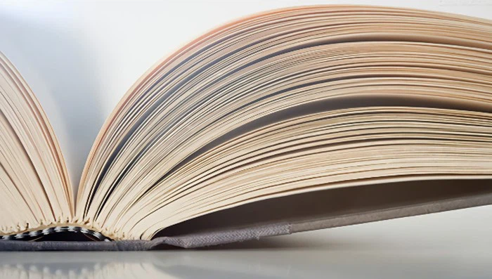 Sewn perfect binding Sewn perfect binding